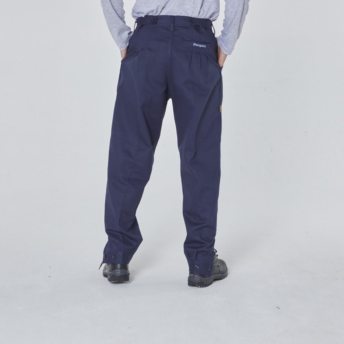 Bombacha Lisa Hombre Azul Pampero