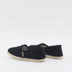 Alpargata Símil Yute Negro Pampero