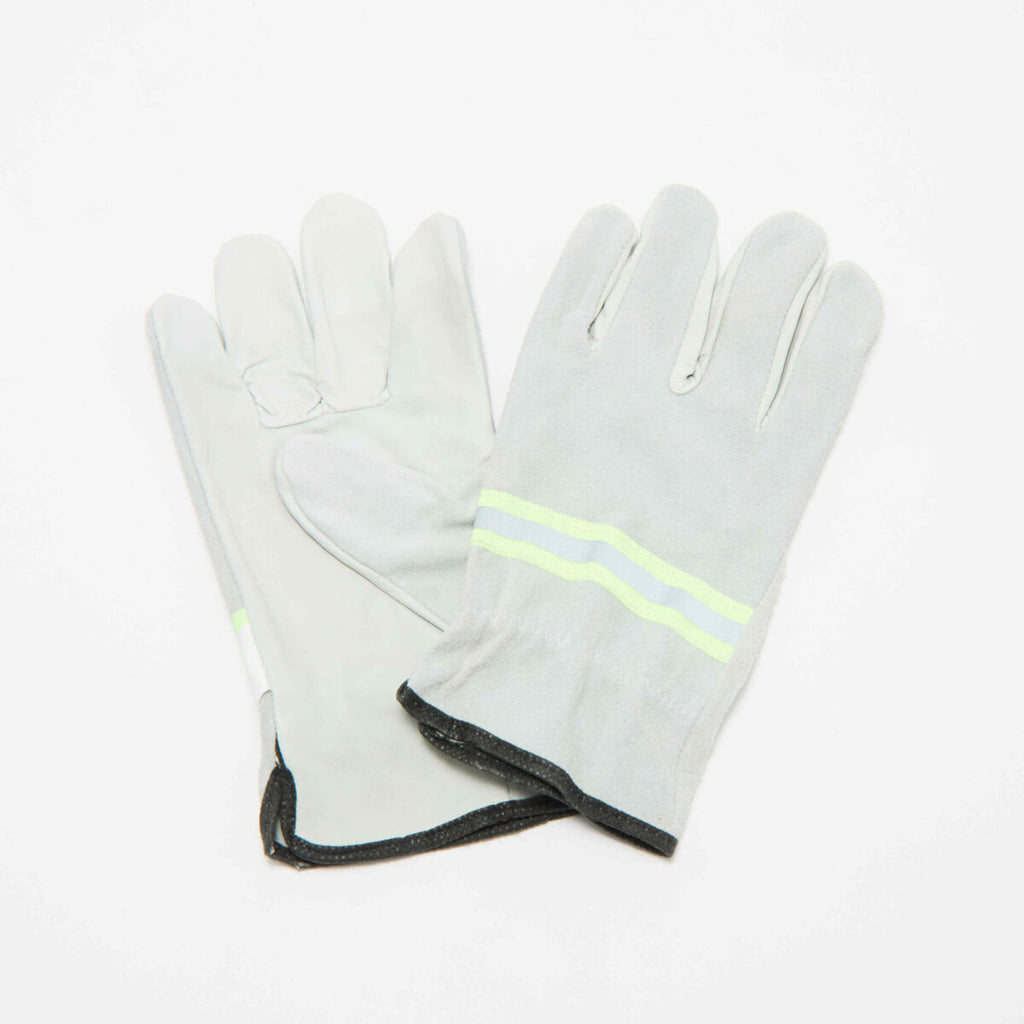 Guante De Cuero Vaqueta Con Reflex Pampero