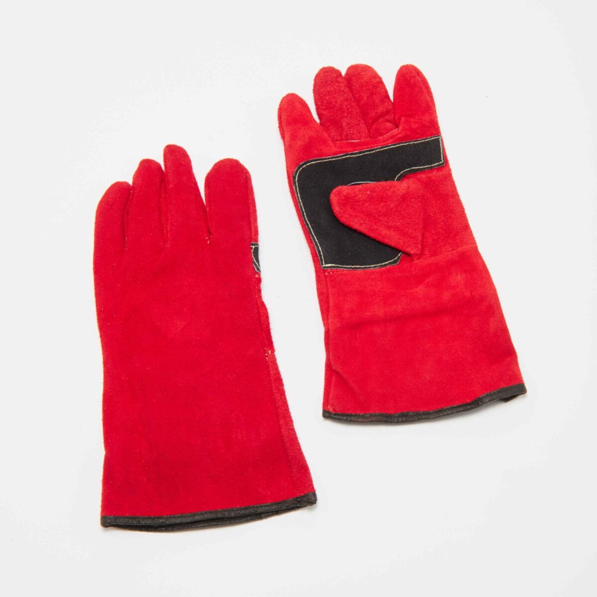 Guante De Cuero Soldador Reforzado