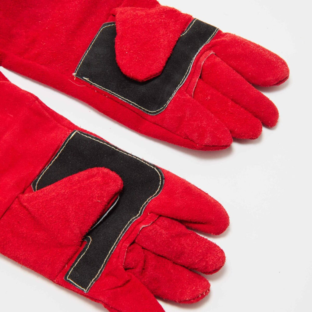 Guante De Cuero Soldador Reforzado