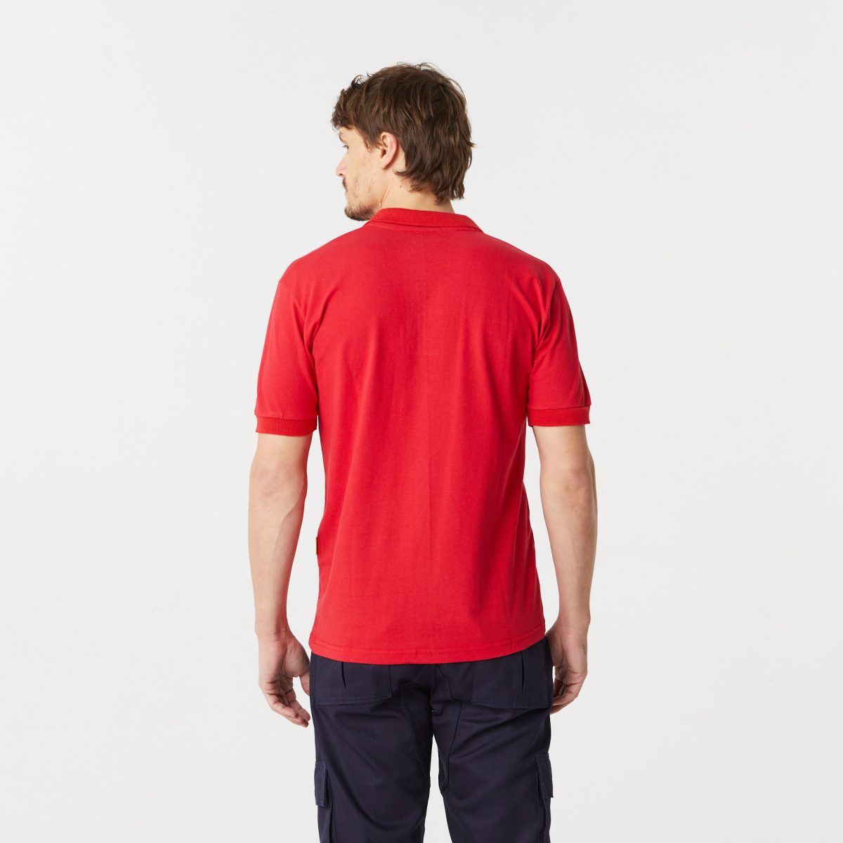 Chomba Pique Básica Roja Pampero