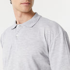 Chomba Pique Básica Gris Melange Pampero