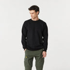 Buzo Frisa Cuello Redondo Negro Pampero