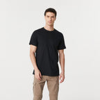 Remera Básica Manga Corta Negro Pampero