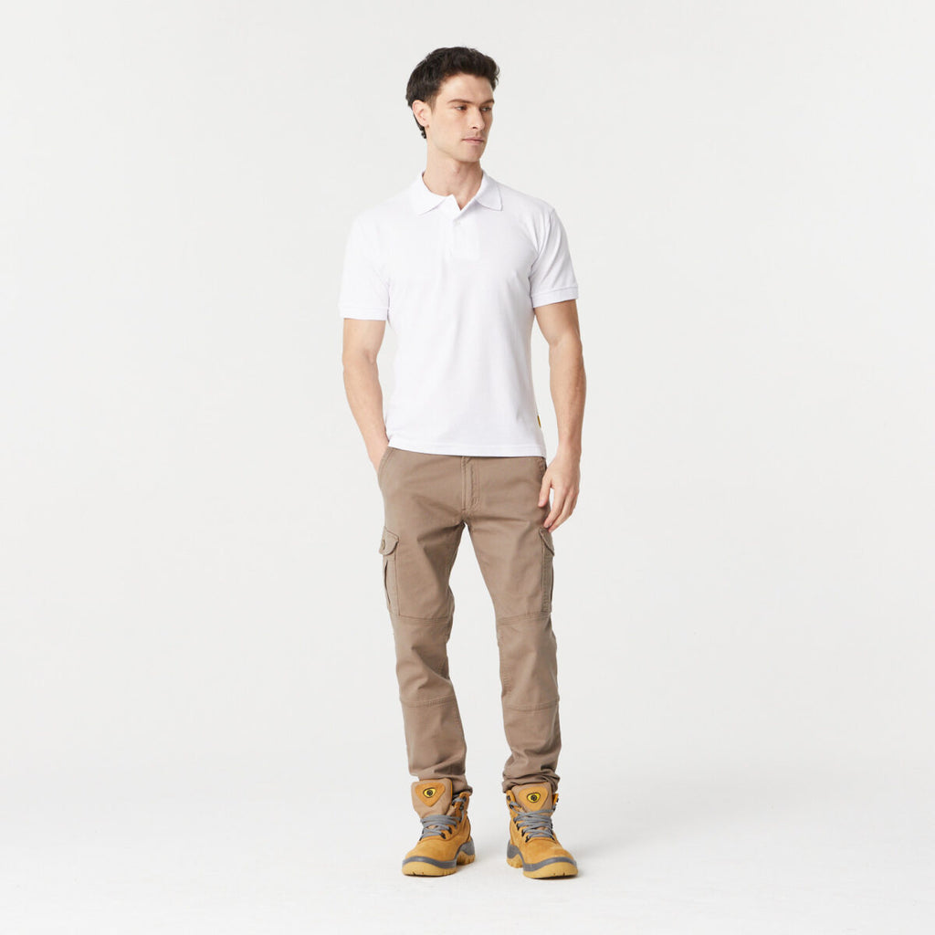 Chomba Pique Básica Blanco Pampero