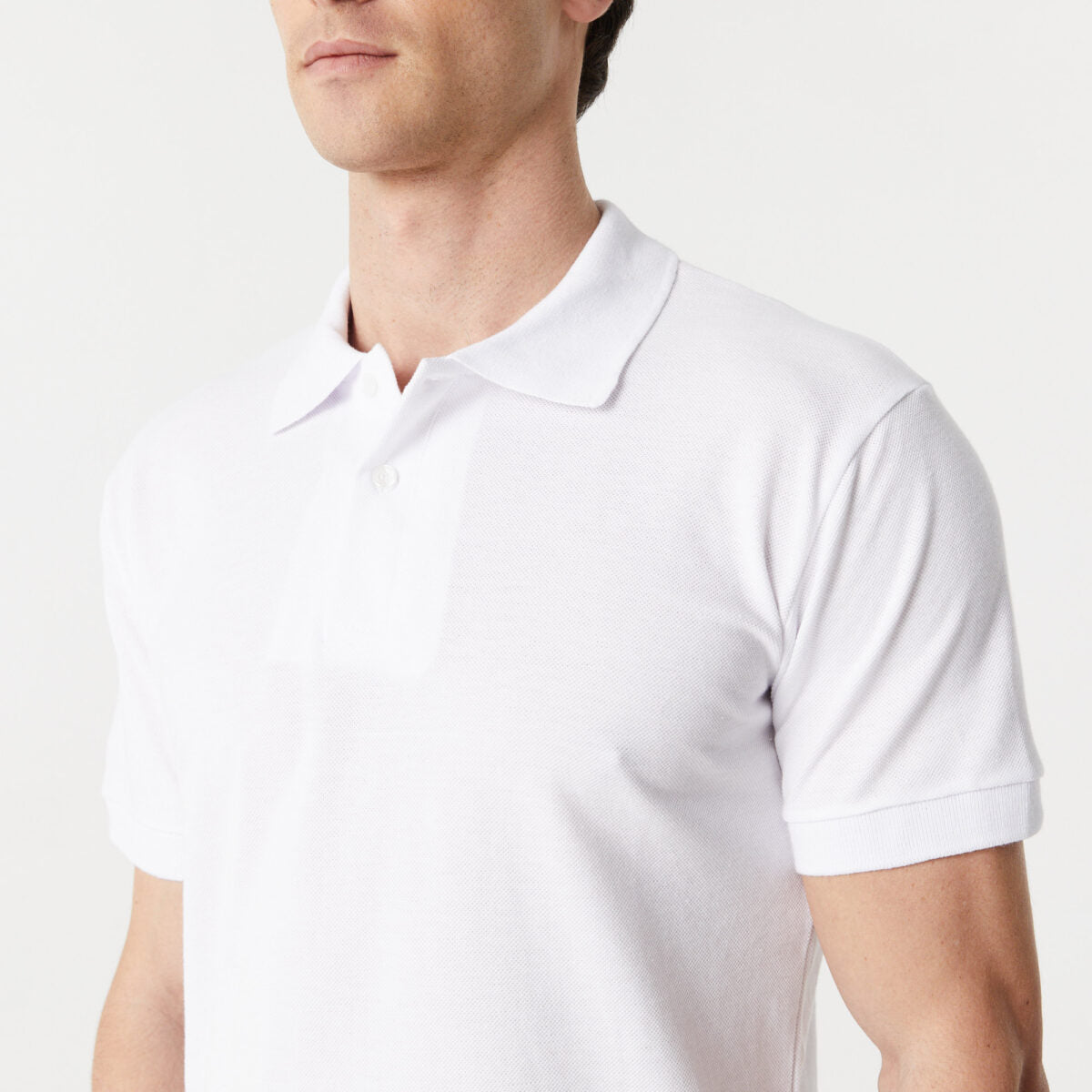 Chomba Pique Básica Blanco Pampero