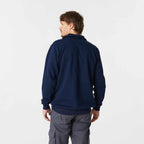 Buzo Frisa Medio Cierre Azul Marino