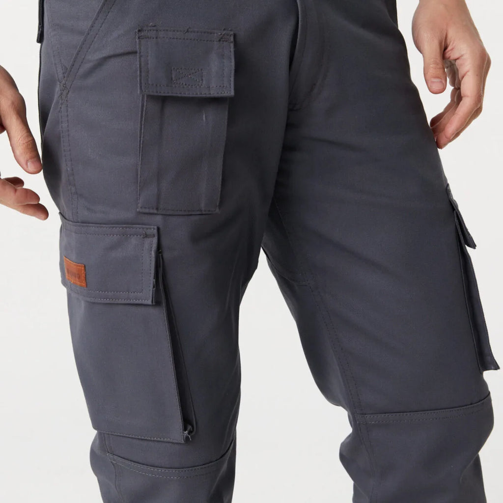 Pantalon Cargo Cazador Gris