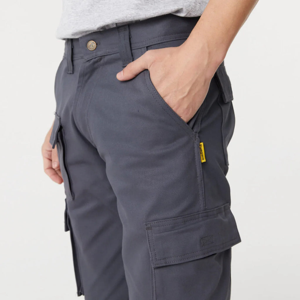 Pantalon Cargo Cazador Gris