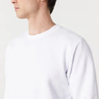 Buzo Frisa Cuello Redondo Blanco Pampero