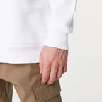 Buzo Frisa Cuello Redondo Blanco Pampero