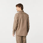 Camisa De Trabajo Beige Pampero