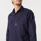 Camisa De Trabajo Azul Pampero