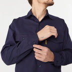 Camisa De Trabajo Azul Pampero