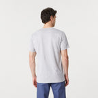 Remera Básica Manga Corta Gris Pampero