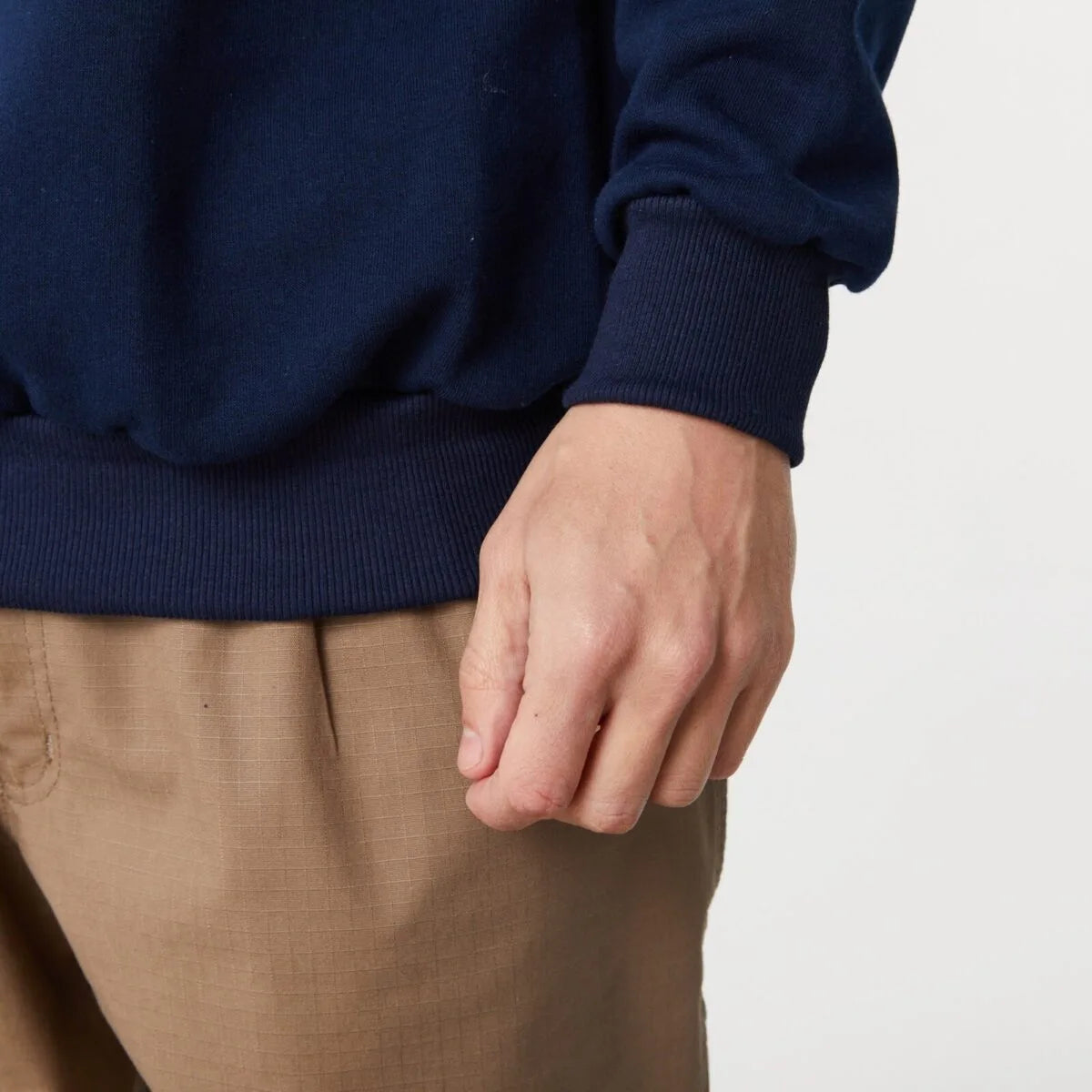 Buzo Frisa Cuello Redondo Azul Marino Pampero