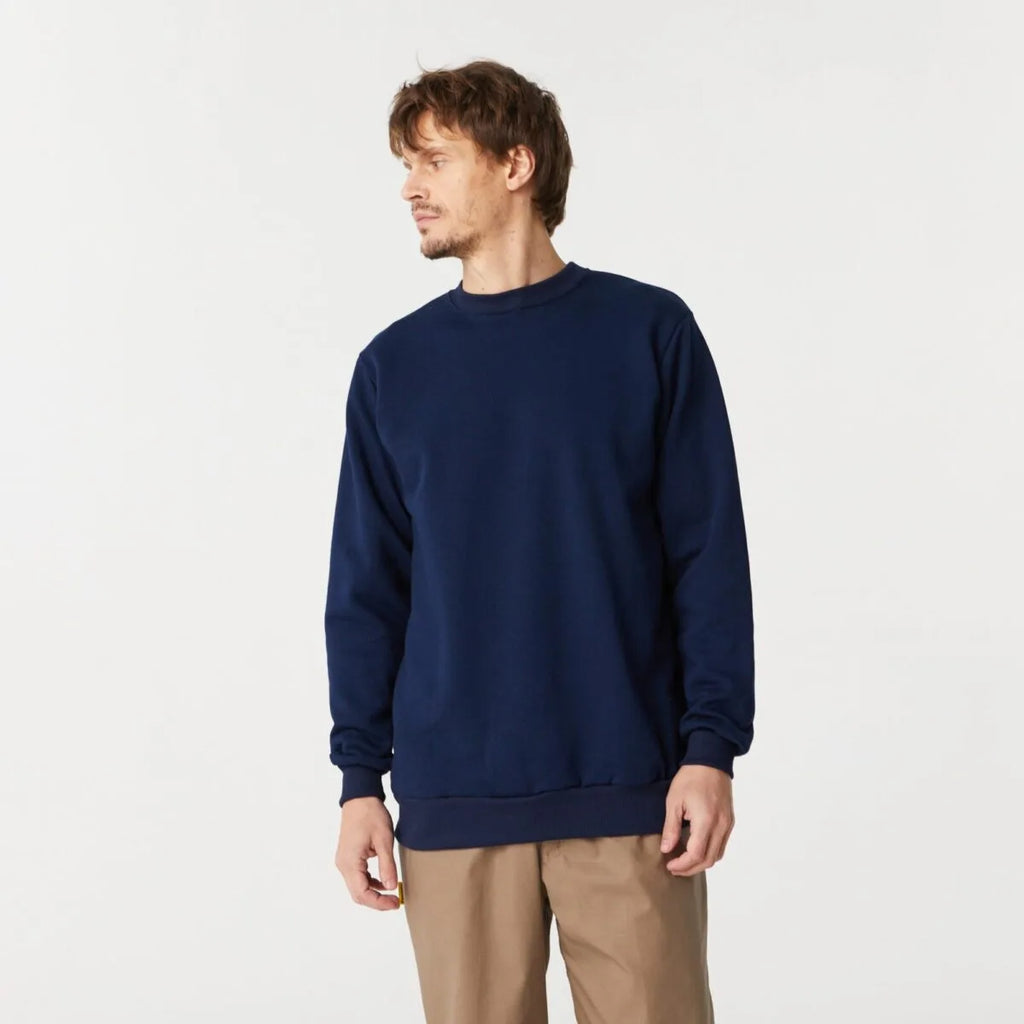 Buzo Frisa Cuello Redondo Azul Marino Pampero