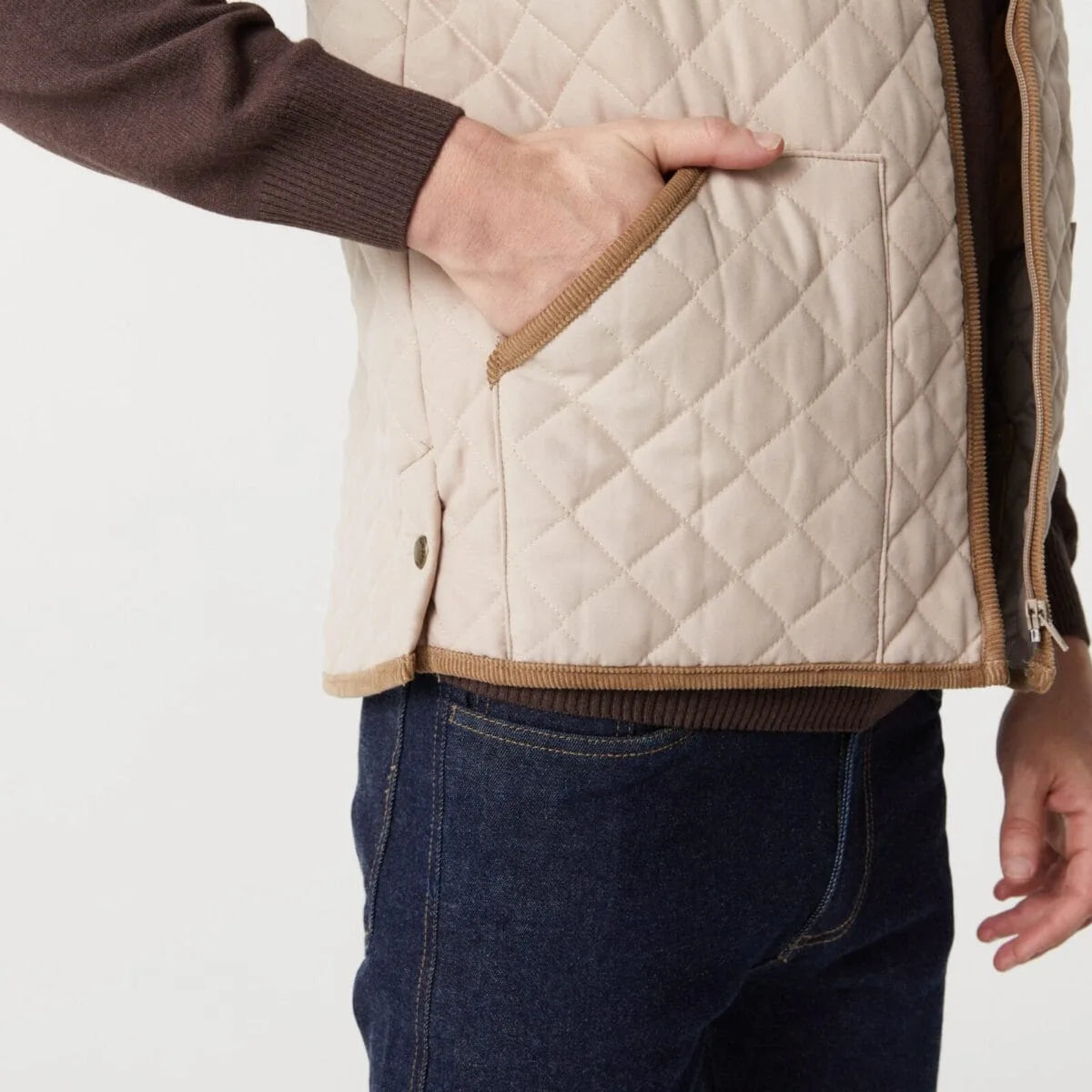 Chaleco Trelew Caqui Pampero