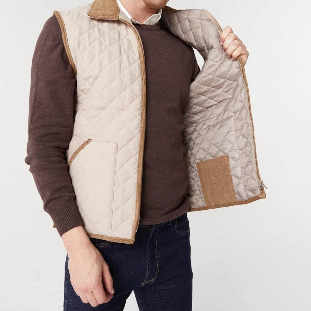 Chaleco Trelew Caqui Pampero