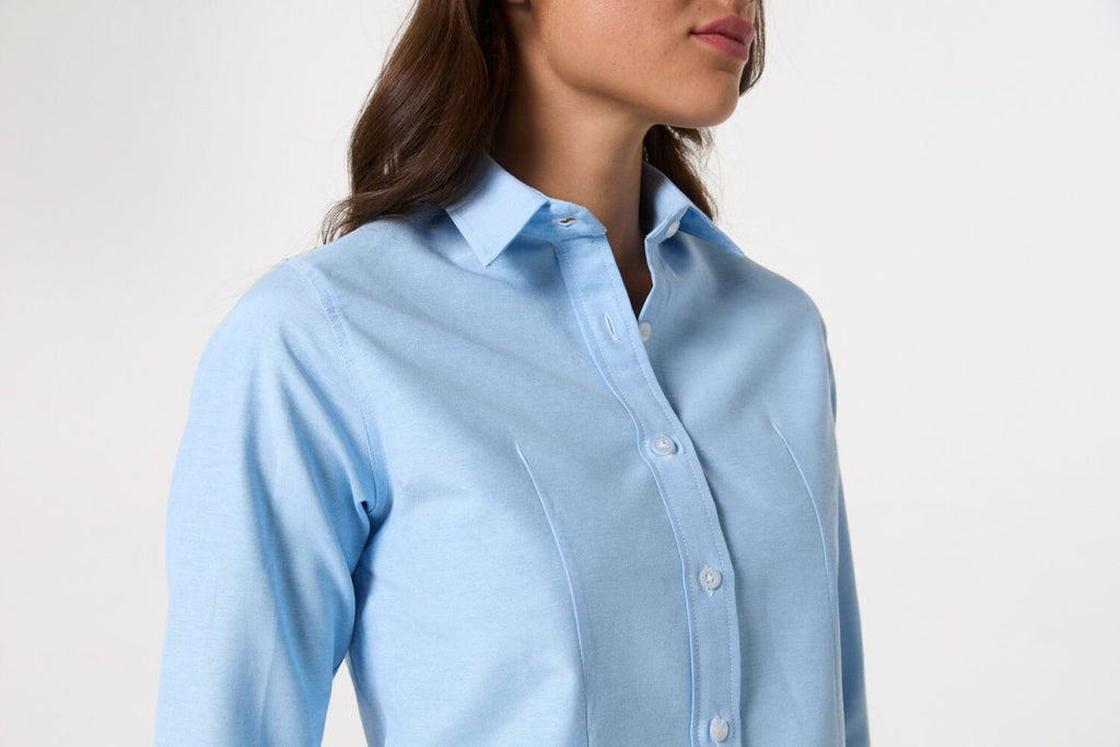 Camisa Básica Maizani Celeste