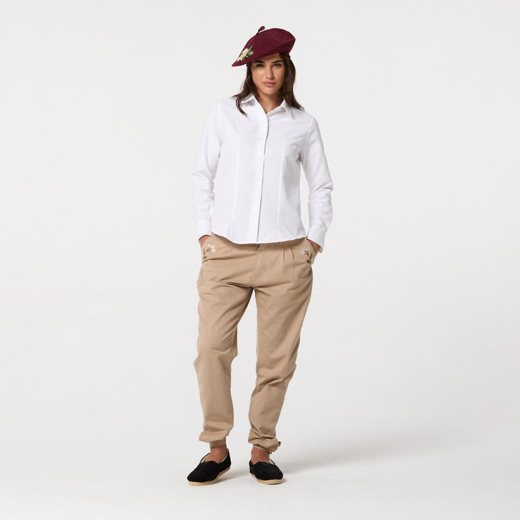 Camisa Básica Maizani Blanca