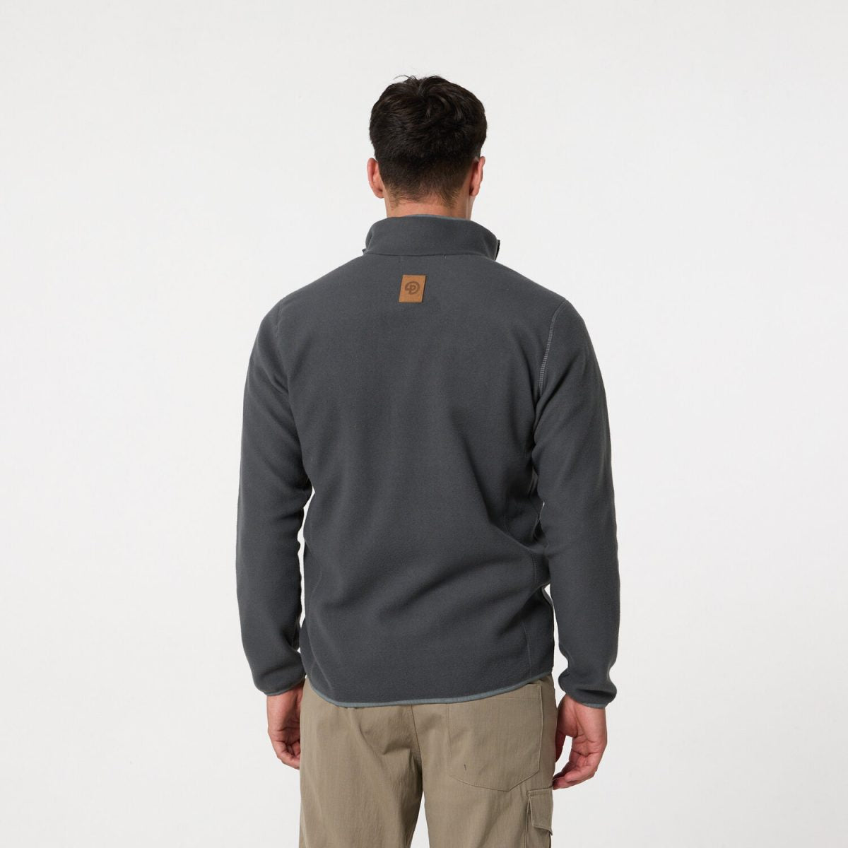 Campera Micropolar Otto Gris Oscuro Pampero