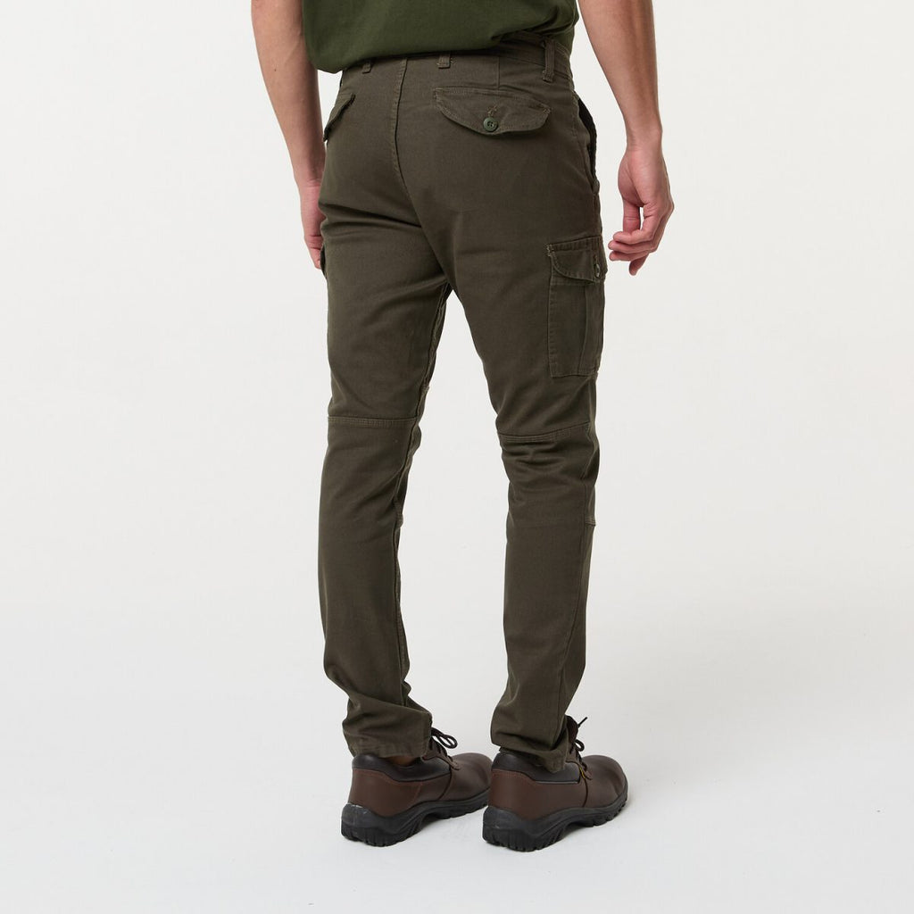 Pantalón Cargo Elastizado Verde