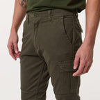 Pantalón Cargo Elastizado Verde