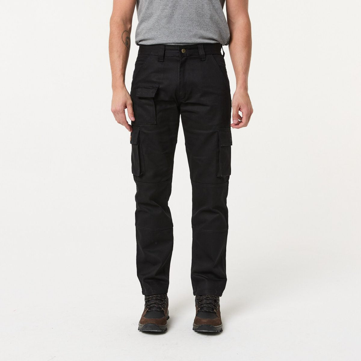 Pantalon Cargo Cazador Negro