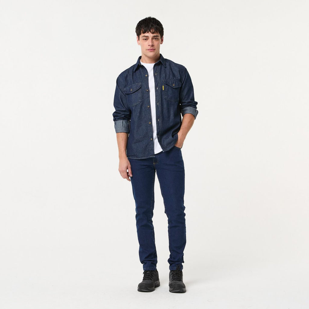 Camisa de Jean Denim Pampero