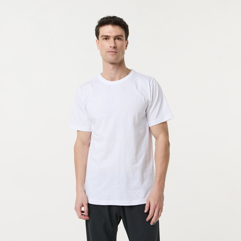 Remera Básica Manga Corta Blanco Pampero