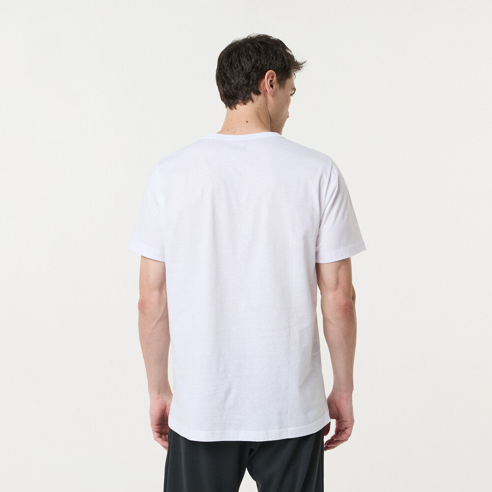 Remera Básica Manga Corta Blanco Pampero