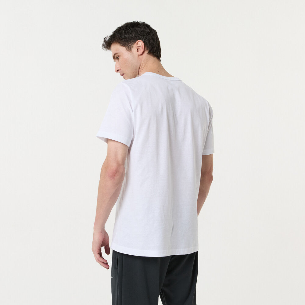 Remera Básica Manga Corta Blanco Pampero