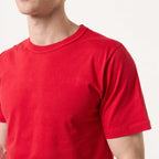 Remera Básica Manga Corta Roja Pampero