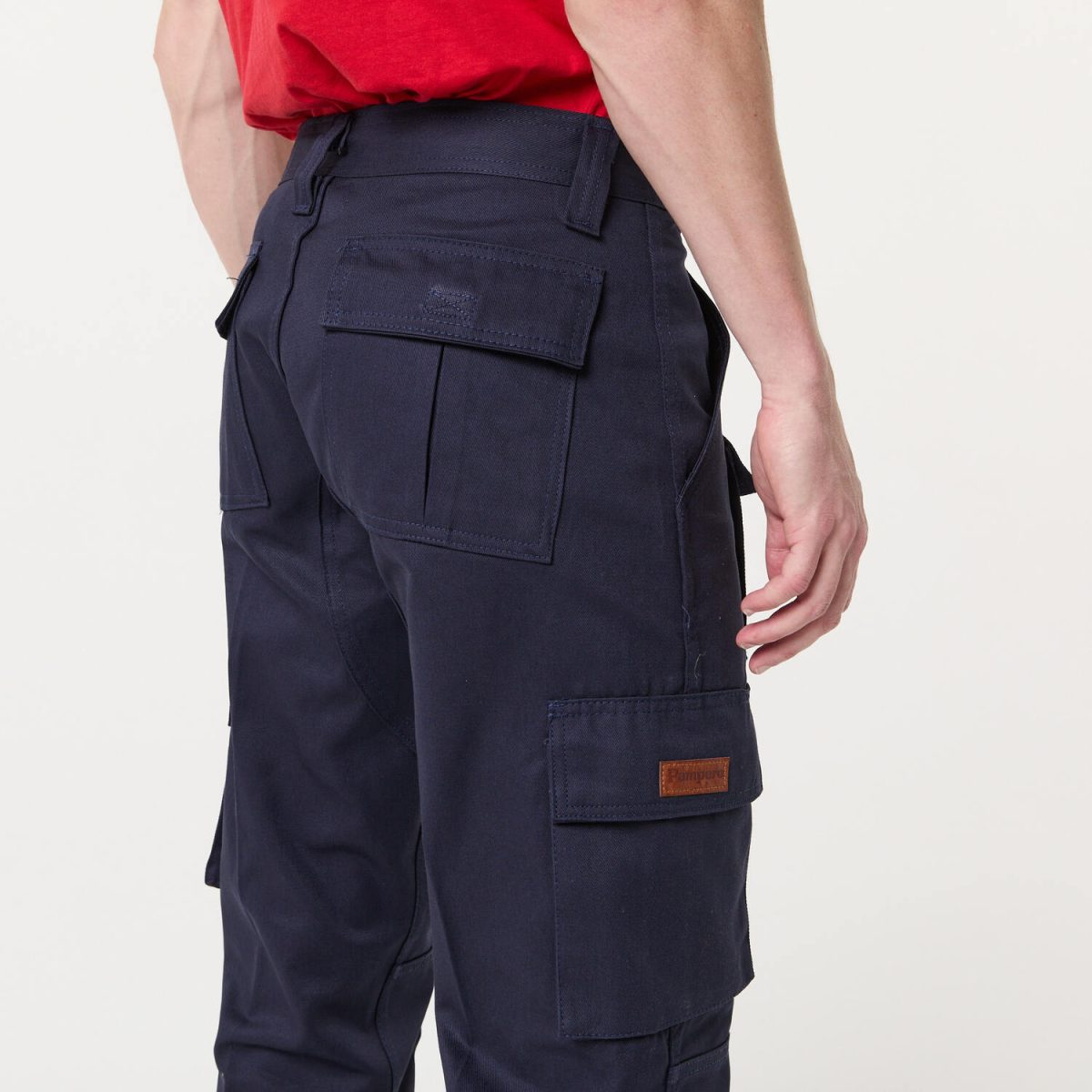 Pantalon Cargo Cazador Azul