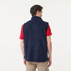 Chaleco Polar Básico Azul Marino Pampero