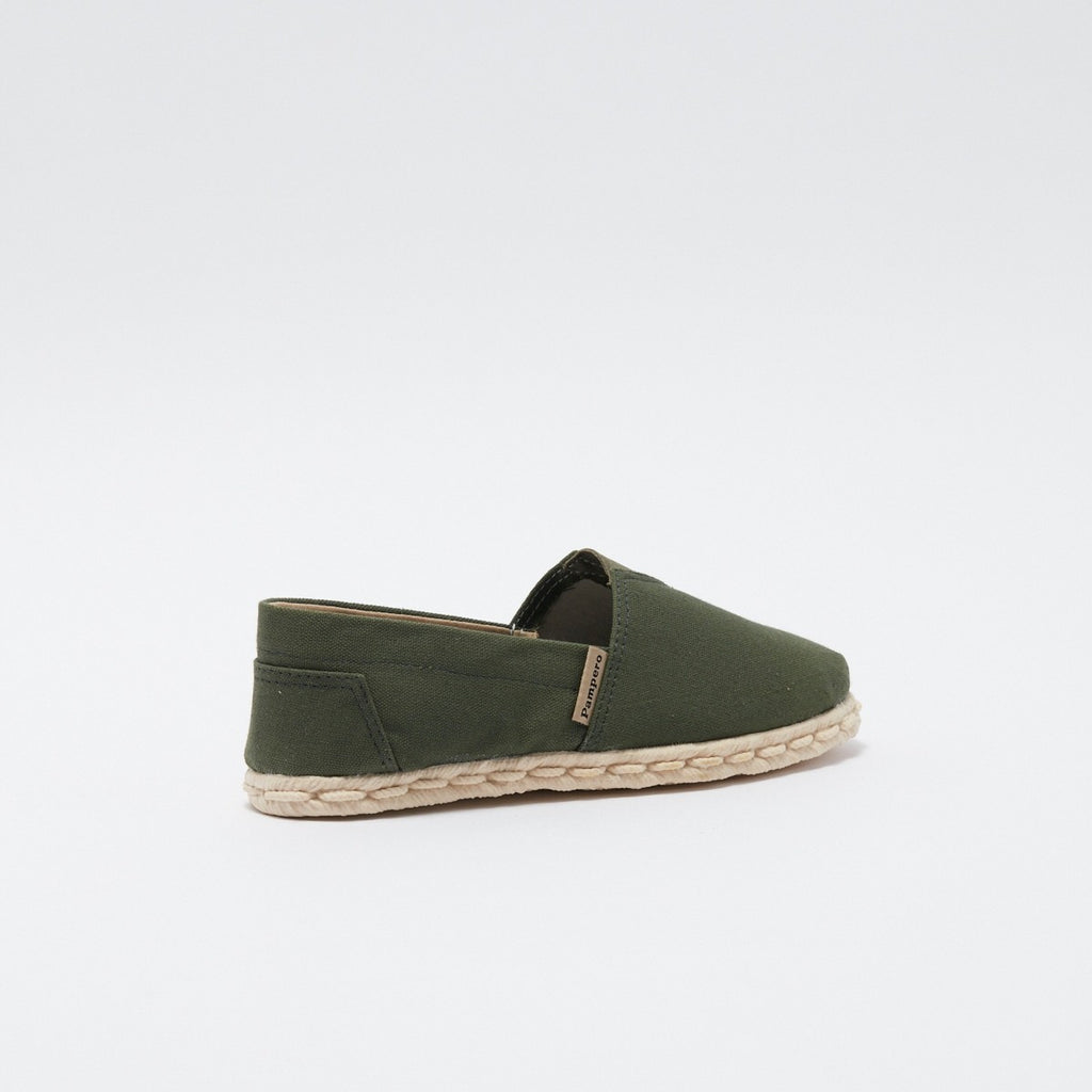 Alpargata Simil Yute Verde Pampero