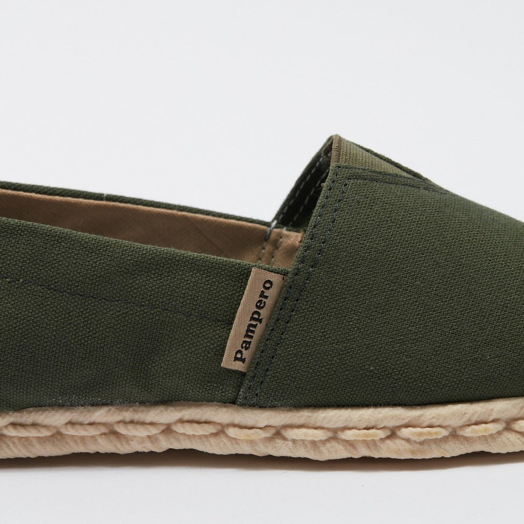 Alpargata Simil Yute Verde Pampero