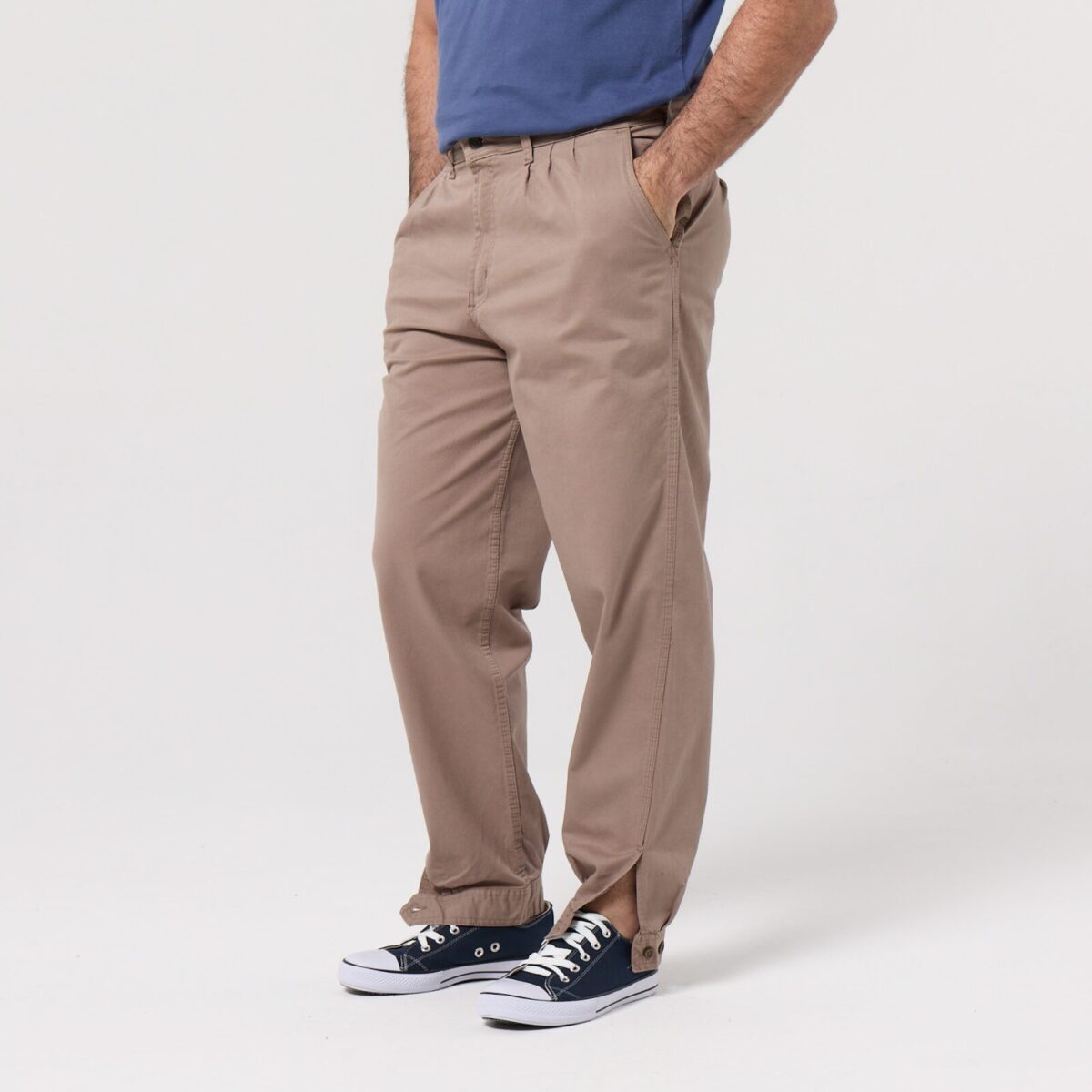 Bombacha de Campo Hombre Elastizada Beige