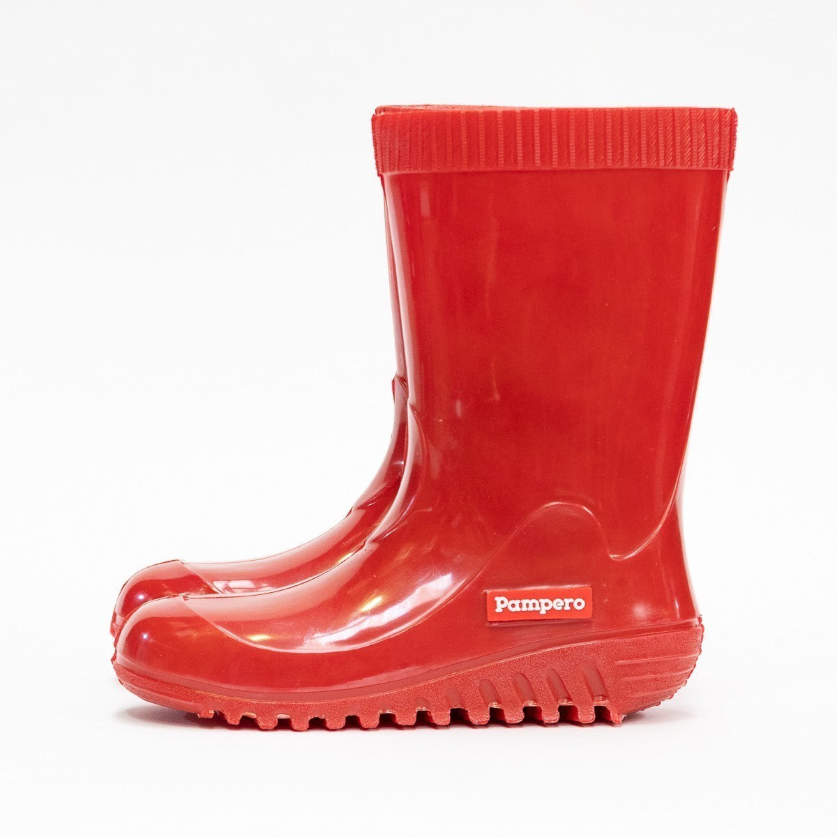 Bota Lluvia PVC Infantil Rojo Pampero
