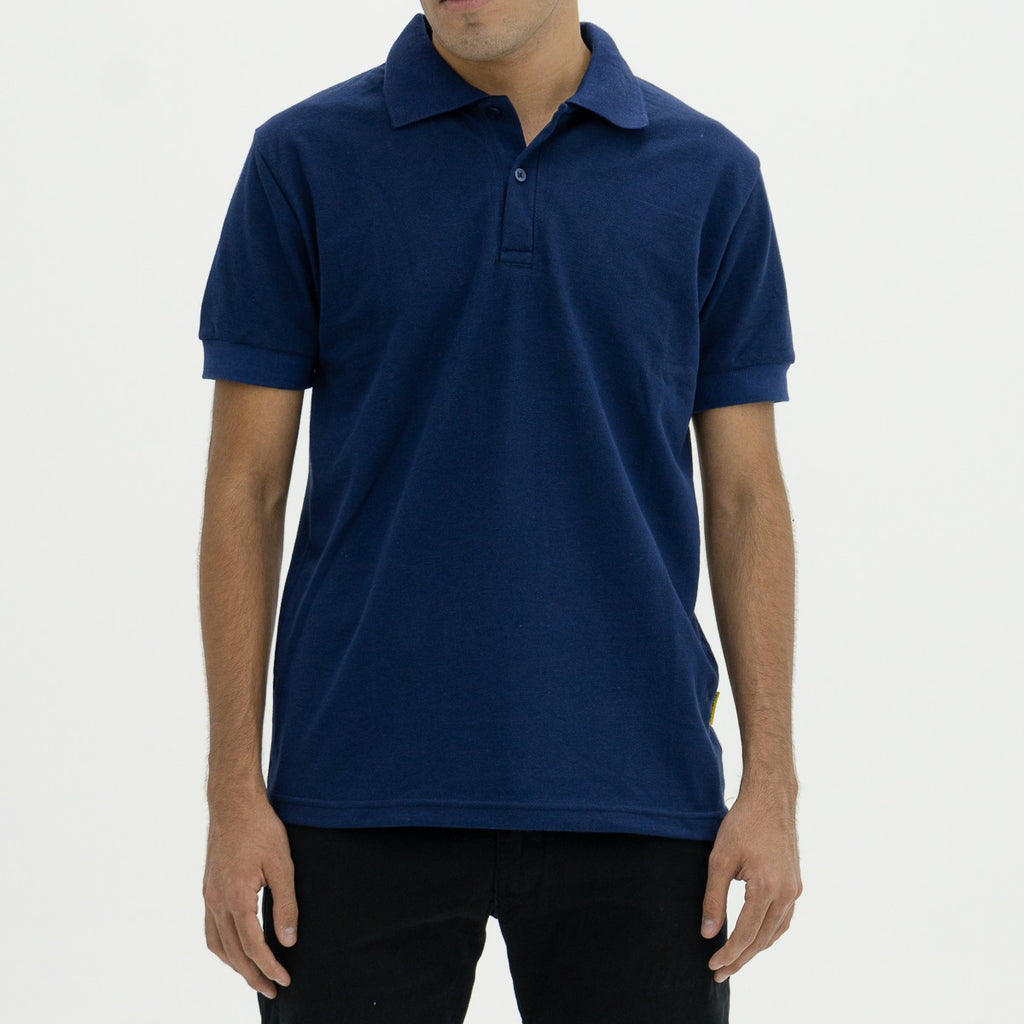 Chomba Pique Básica Azul Marino Pampero