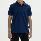 Chomba Pique Básica Azul Marino Pampero