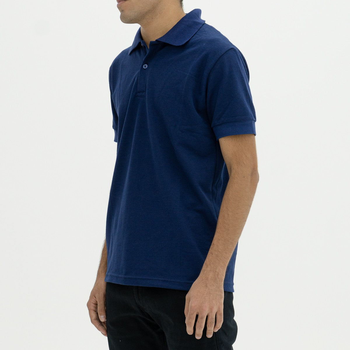 Chomba Pique Básica Azul Marino Pampero