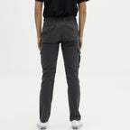 Pantalón Cargo Elastizado Gris