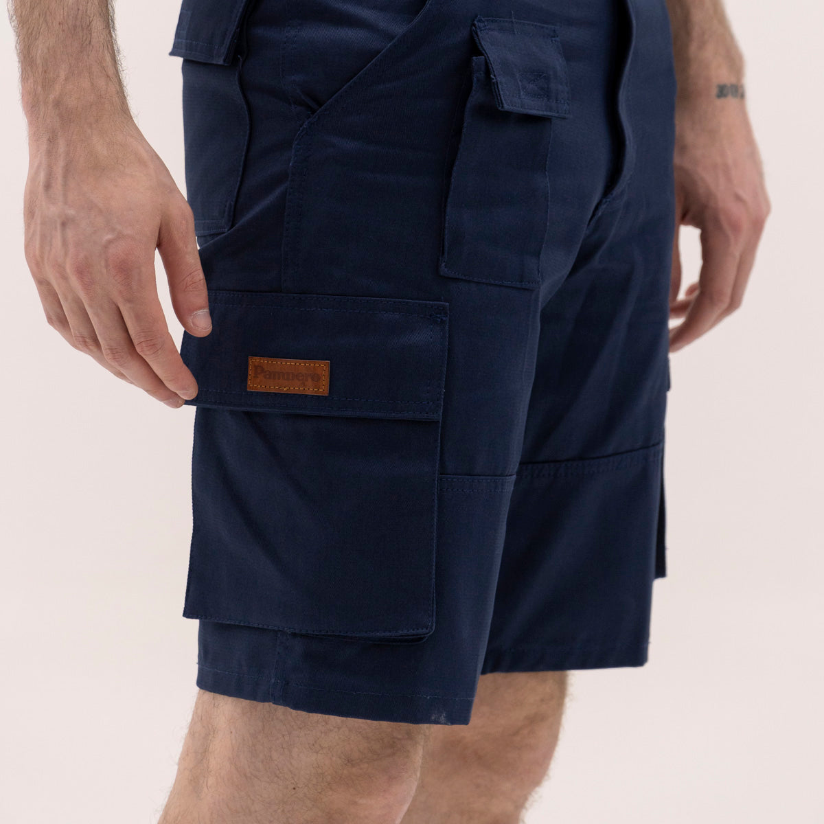 Bermuda Cargo Azul Marino Pampero