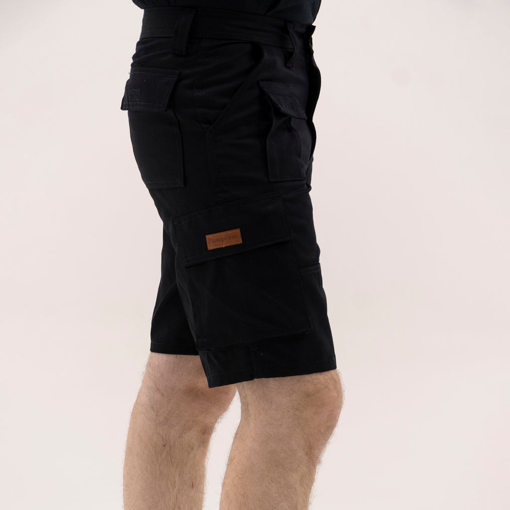Bermuda Cargo Negro Pampero