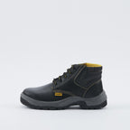 Botín De Seguridad Con Puntera Negro Pampero