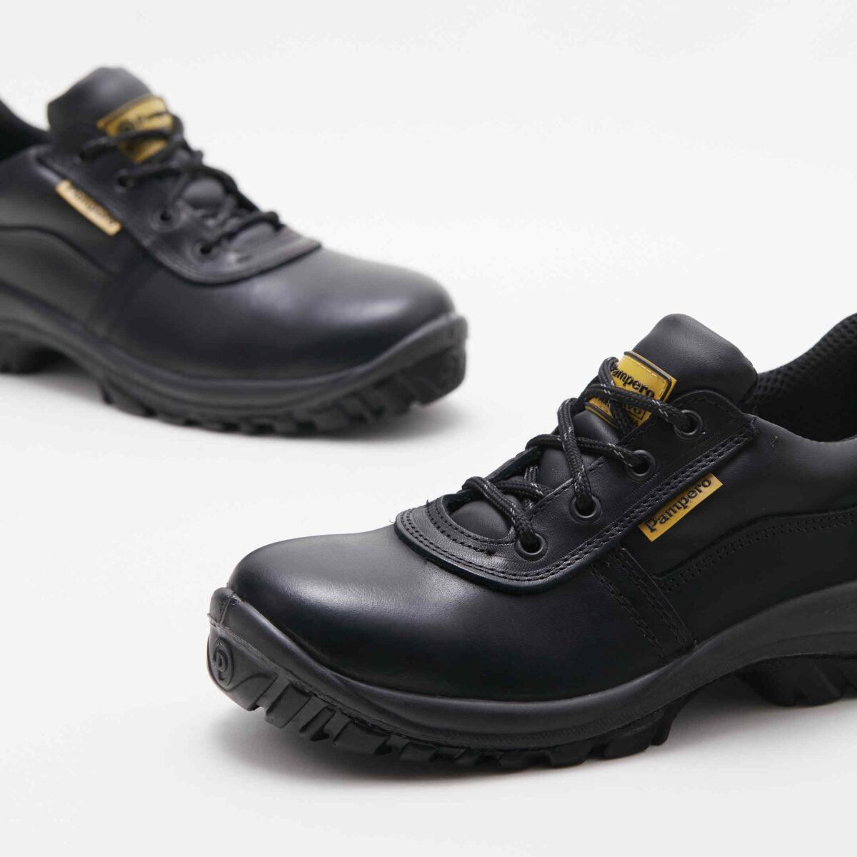 Zapato Seguridad Homologado Negro - Prusiano 1609 Pampero