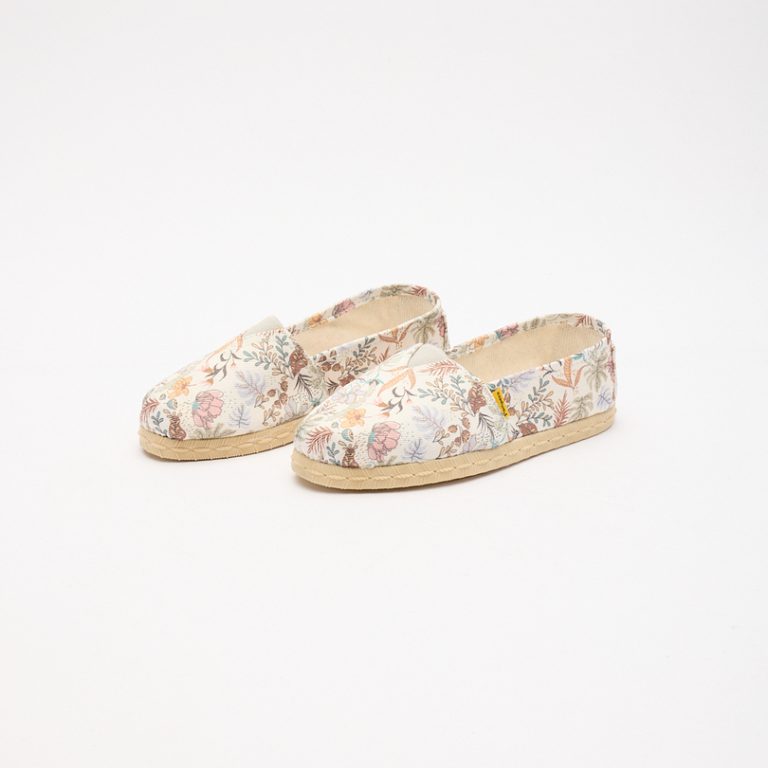 Alpargata Símil Yute Fantasía Mil Flores Pampero